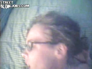 You will love this awesome blonde wearing glasses and having hairy twat. She is letting her partner penetrate her sweet holes deep.