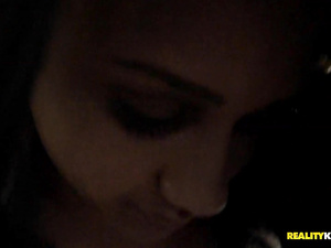 Feel free to join this brutal guy fucking slutty maid with passion. He is drilling her sensual holes and covering her appetitive tits with jizz.