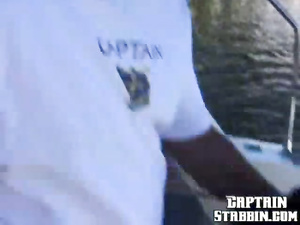 Gorgeous babe having dark hair loves fucking with her partner on the boat. She is smiling happily being banged into her mouth and ass hole.