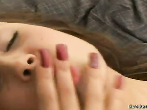 There are two lovely brunettes in this room, and they are both enjoying hardcore penetration. Their lovers are presenting them with wild foursome.