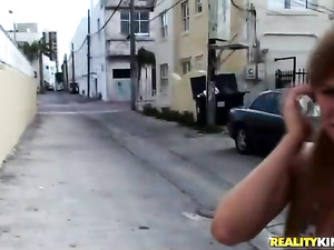 Say Hello to wonderful blonde practicing awesome solo in front of camera. She is taking off her sexy black bikini and satisfying herself tenderly.